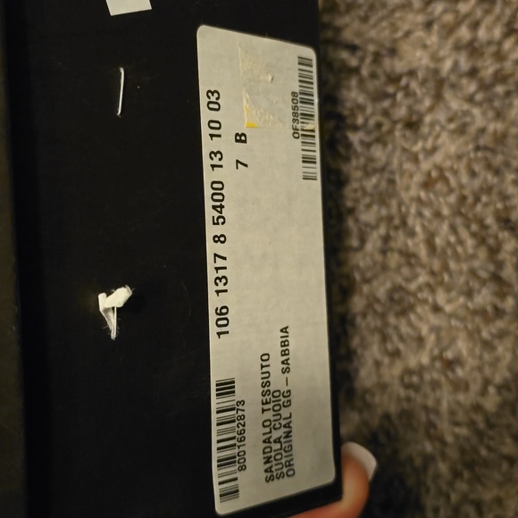 GUCCI ORIGINAL SABBIA TESSUTTO 7B - Picture 4 of 10